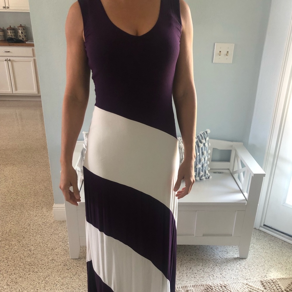 Purple PattyBoutik maxi dress